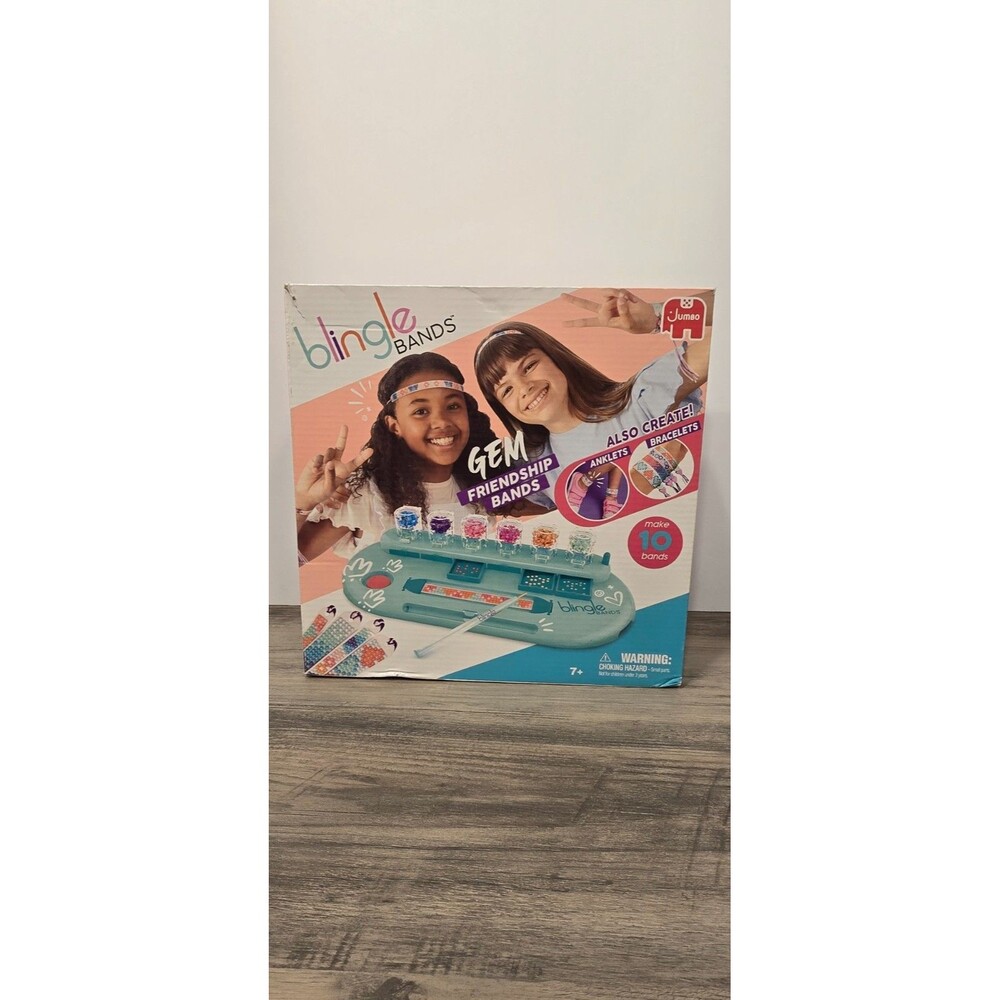 Blingle Bands DIY Gem Friendship Bracelet 10 Bands Deluxe Studio NEW!